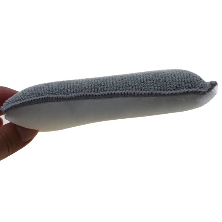 Soft Microfiber Applicator Car Detailing Sponge Popular Two Sides