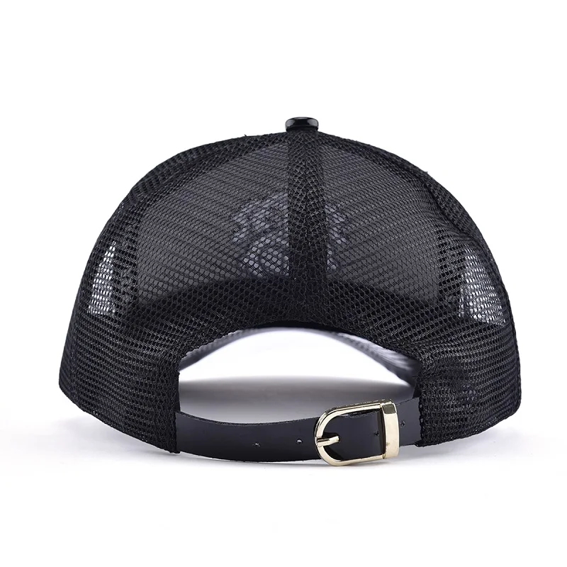 Custom High Quality Men Gorras Embroidery Waterproof Reflective Leather