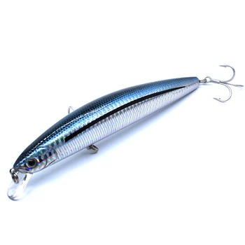 Stocked Floating Artificial Lure 160mm 30g Diving Depth 0.5-1.5m Sardine Minnow Saltwater  Fishing Lure UV Coating Glow