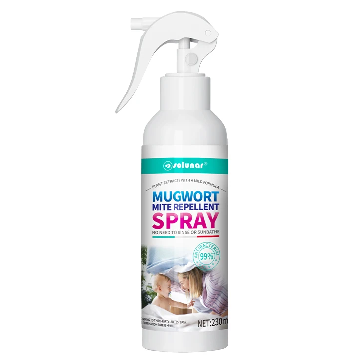 230mL Antibacterial and mite removal Mugwort Mite Repellent bug Spray