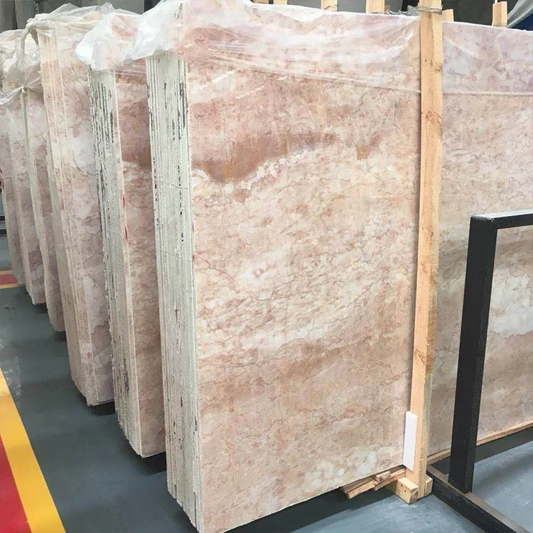 product natural stone cream rose marble tiles for interior floor wallpolished cream rose marble floor 6060-5