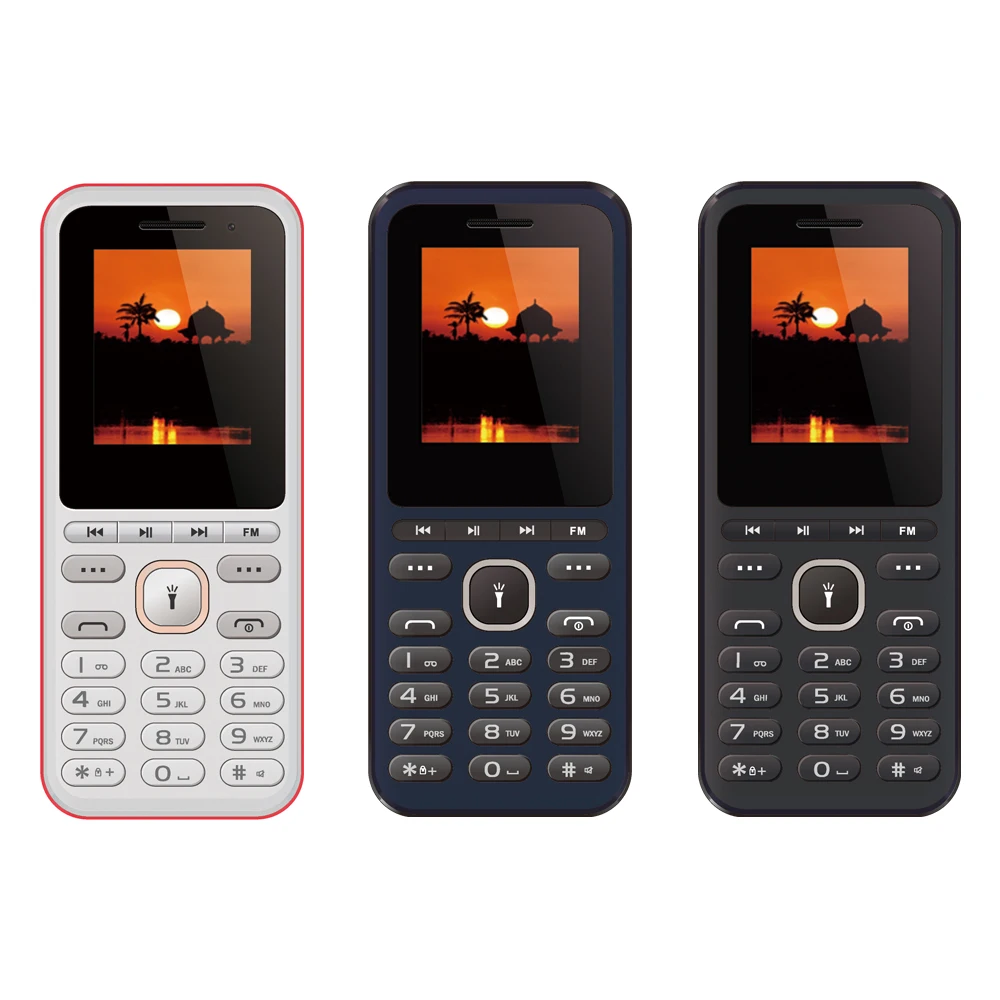 Latest Low Price Mobile Elderly Basic Old Person Buttons Trigger Mobile Digital Hand Large Phones Push Big Cell Phone Button