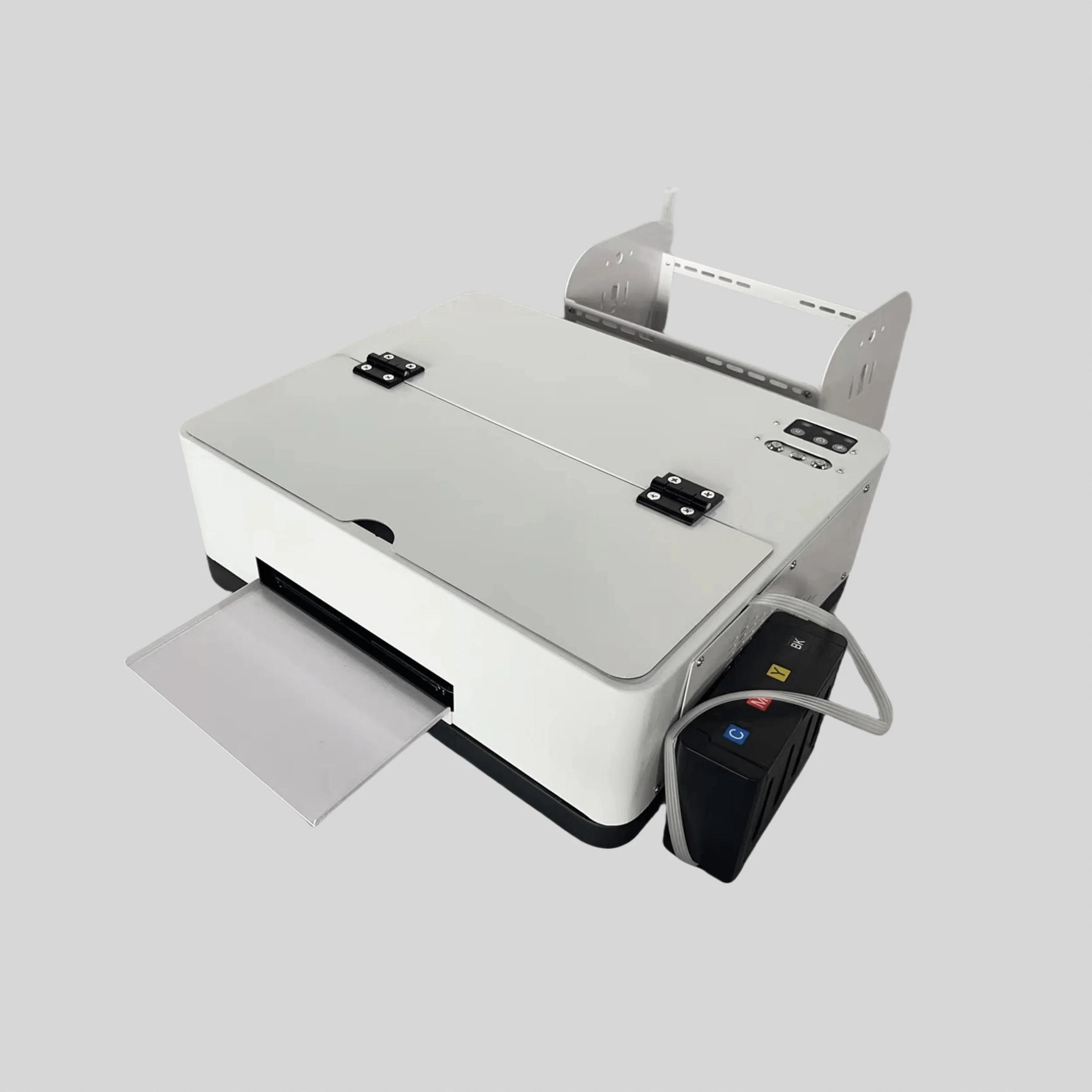 Newly Invented Sticker Printing Machine Digital A4 Size  Inkjet Roll to Rolllabel Printer Color for Small Business
