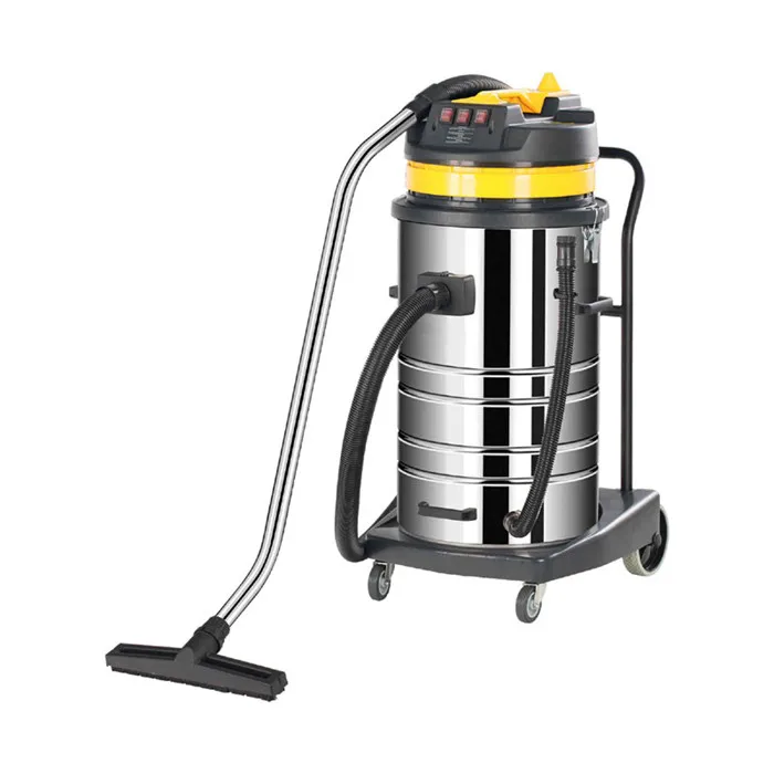 Professional 80l Three Motor 3000w Dual Purpose Dry And Wet Vacuum