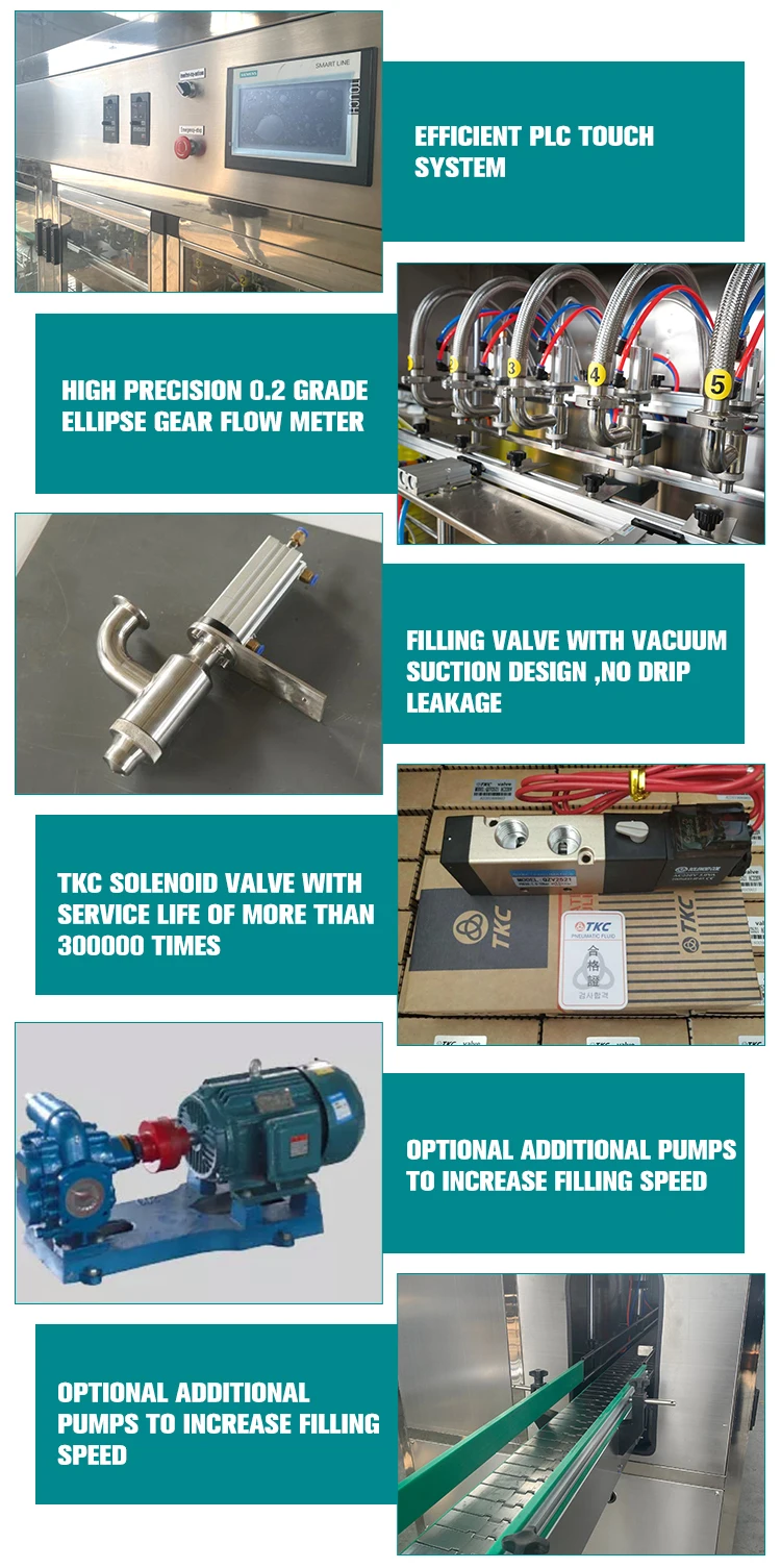 Plant Vegetable Oil Cooking Edible Oil Bottle Washing Filling Capping