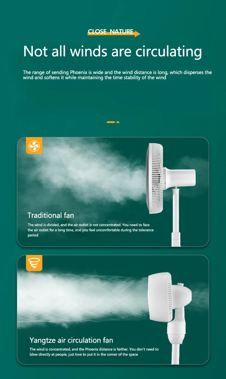 Vertical Fan Electric Fan Cheap Price Low Industrial Floor Luxury