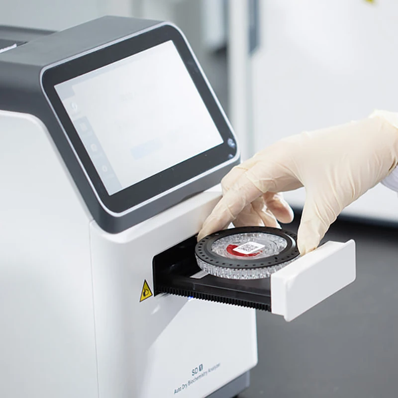 Clinical Analytical Instruments Automatic Blood Testing Equipment Poct Portable Dry Chemistry Biochemistry Analyzer