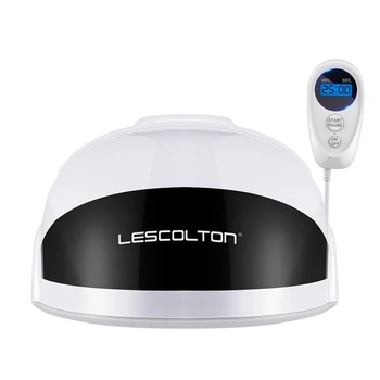 Lescolton Helmet Stuff To Make Your Hair Grow Lllt 650Nm Light Therapy Led Hair Grow Machine Kit