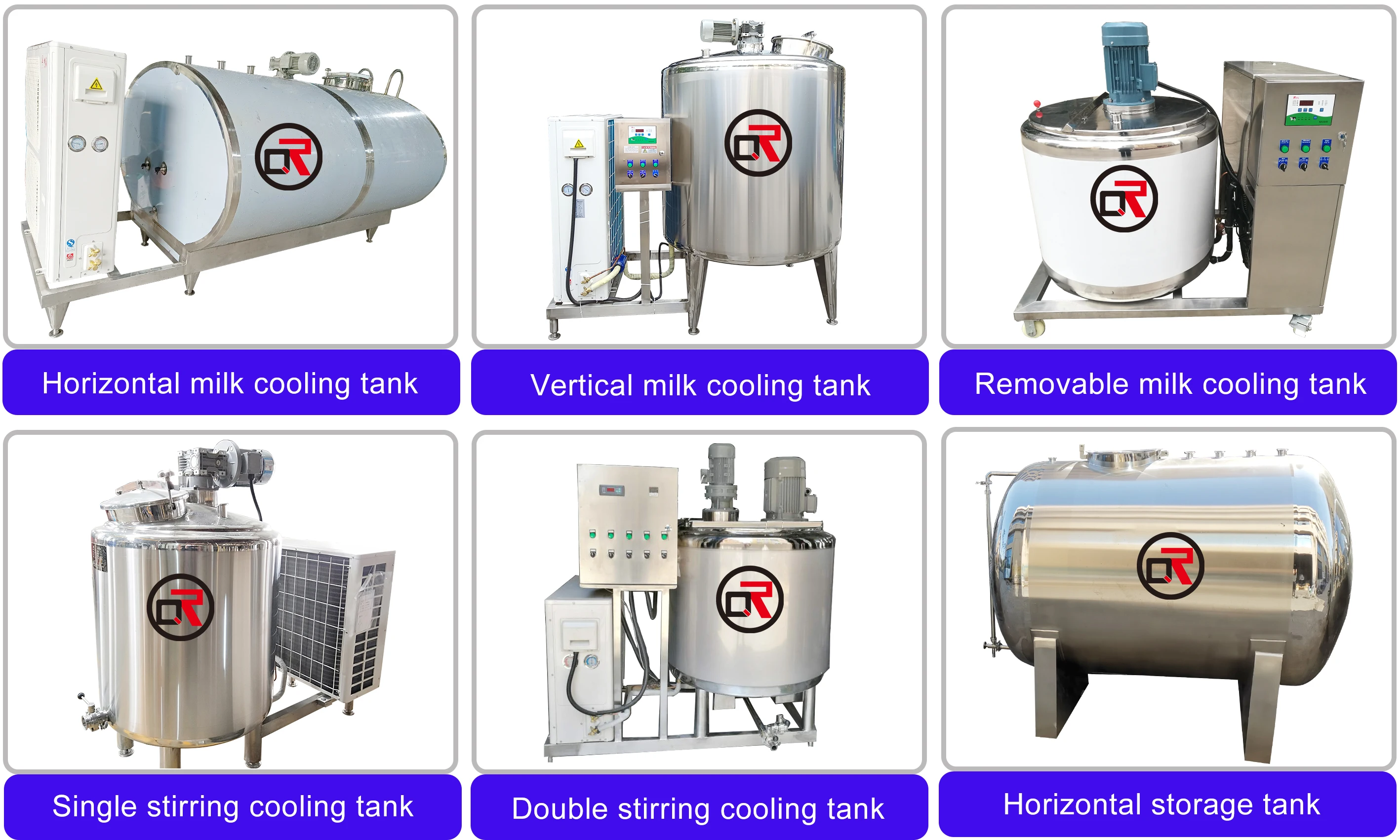 1000 3000 5000l Milk Cooler Milk Storage Tanks Price Used Milk Tanks