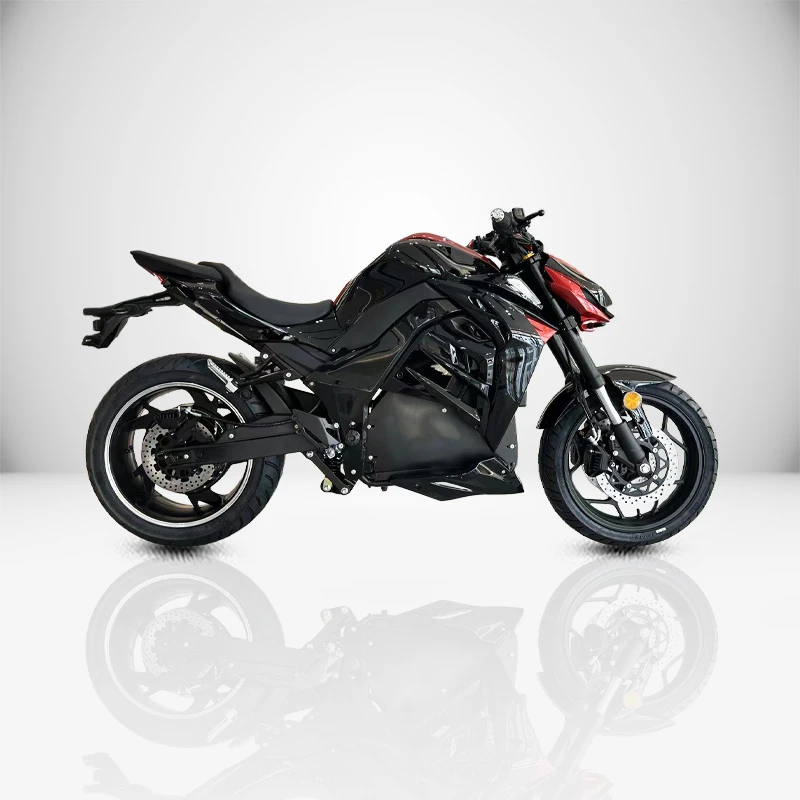High Speed Electric Motorcycle with 72V 120AH Lithium Battery 10000W Power for Adults