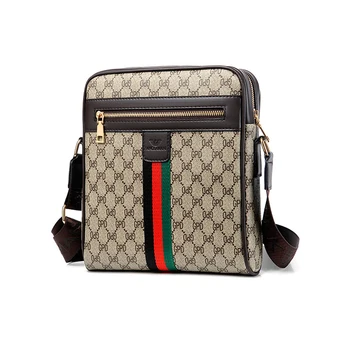 Luxury Designer Private Label Latest Trendy Men's Messenger Bags And Shoulder Bags For Men