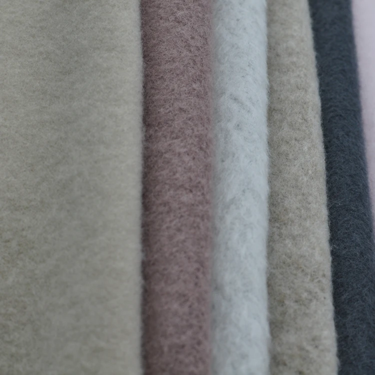 Оптовая продажа, Высококачественная толстовка с капюшоном, теплый вязаный свитер, флисовая французская махровая ткань, 100 полиэстер, легкая матовая ткань для одежды