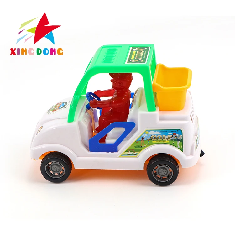 Cheap Price Plastic Pull String Toy Car Plastic Pull Line Function Pickup Truck Toys