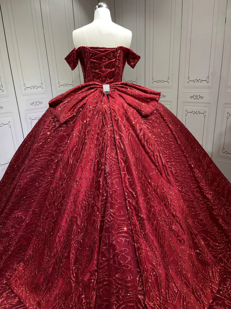 burgundy 15 dresses Quinceanera Vestidos De Quinceanera Vestidos De Boda Para Fiestas Vestido Mujer De Gala puffy burgundy quinceanera dresses The Sei Silk Dress magento_id-15081 while the exquisite appliqué Select your size:10.5
