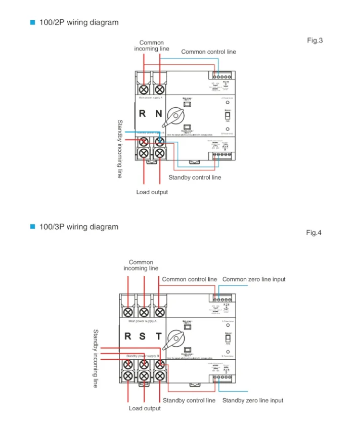 2p 63a Ats Solar Inverter Uninterruptible Automatic Transfer Switch ...