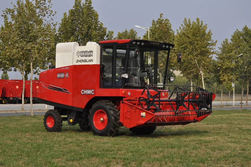 Famous Wheat Combine Harvester with Interchangeable Headers
