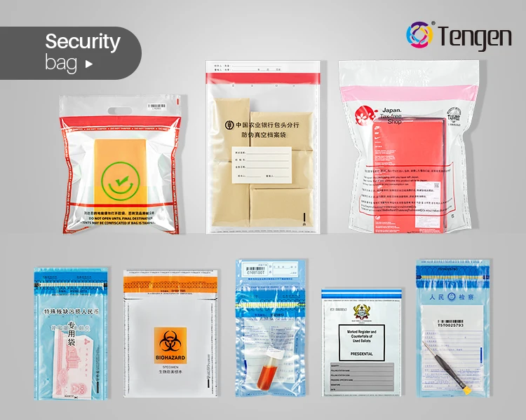 Tamper Proof Evidence Bags Security Seal Duty Free Tamper Evident Cash