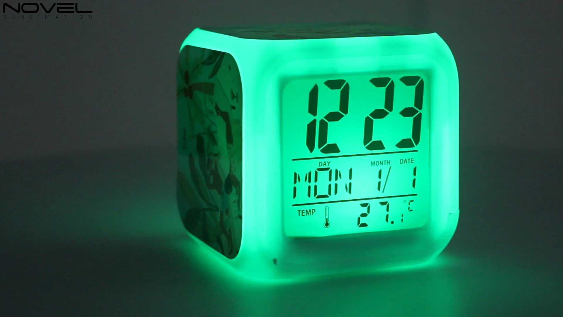 Customized Mini Sublimation Blank Led Digital Alarm Clock Buy Led