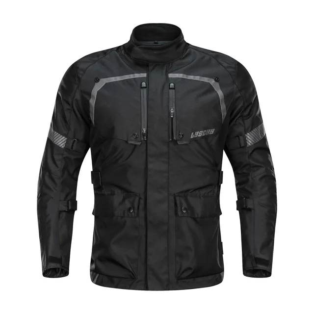 STOCK LY502D Waterproof Windproof Breathable Motorcycle Jacket Motorbike Motocross Polyester Sportswear OEM for Adults