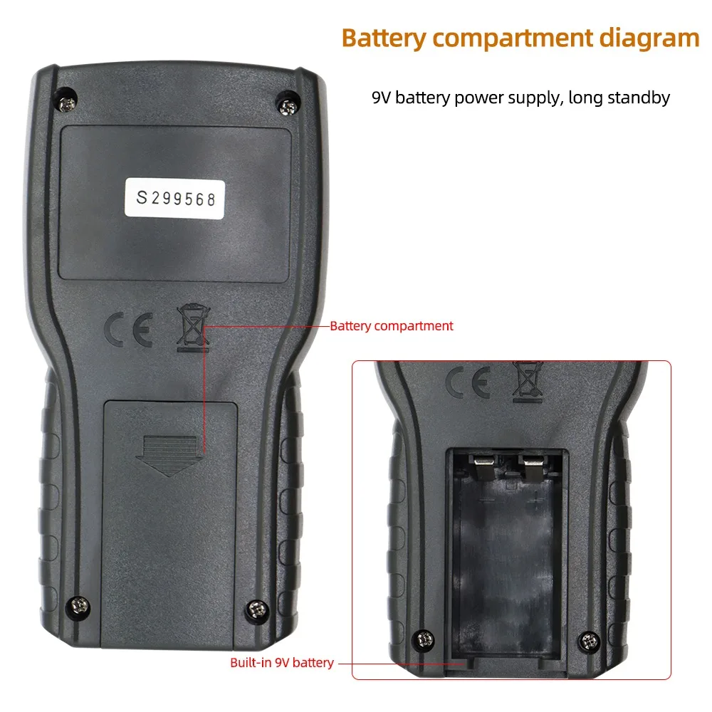 Generic MD7822 Digital Grain Moisture Meter LCD Display Humidity