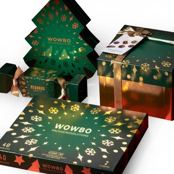 Custom Luxury Christmas Chocolate Gift Packaging Box
