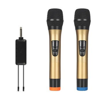 J.I.Y E8 Hot Sale Strong Sturdy Material Handheld Karaoke Wireless Microphone Universal Rechargable