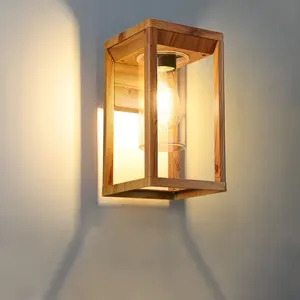 Vertak IP44 Power Garden Lighting Waterproof Replaceable Led Light Bulb E27 Outdoor Wall Mounted Wall Lamps