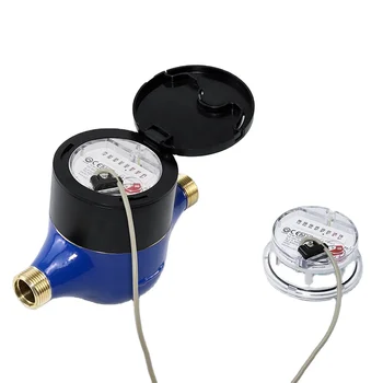 Residential Piston Displacement / Volumetric Dry Type Dn15 / R400 Water Meter with Brass Body / Cable / Extra Inlet Filter