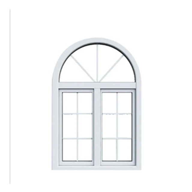 二重ガラス張りのプラスチック製窓枠アーチ型窓グリルデザイン Buy アーチ型の窓 プラスチック窓枠 Dpubleガラス窓 Product On Alibaba Com