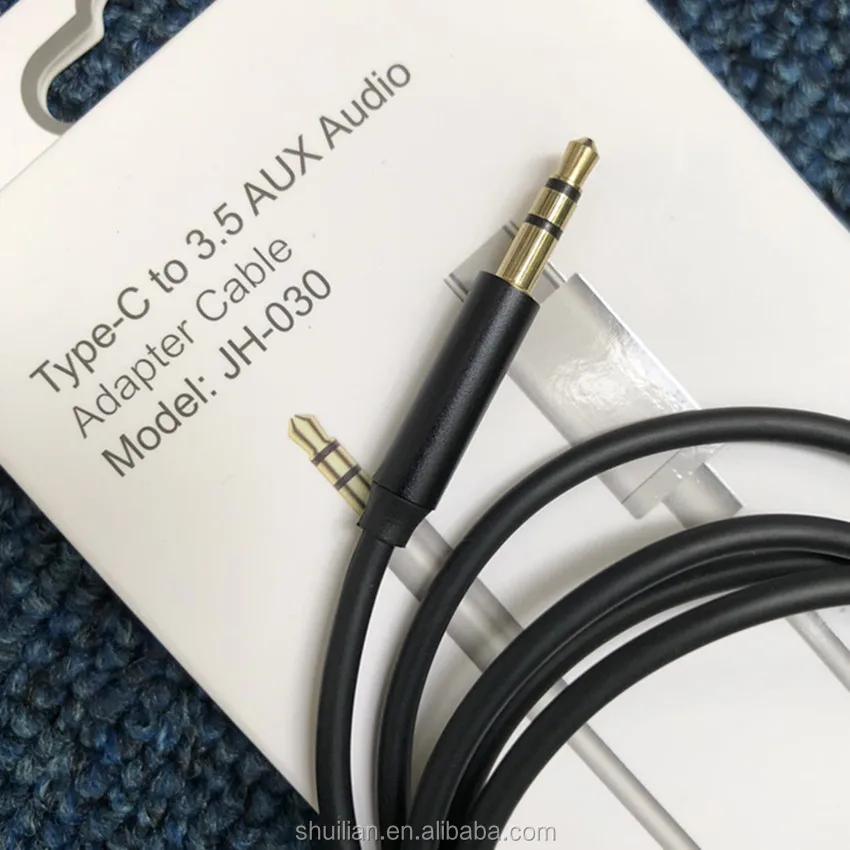 Оптовая Продажа USB Type C на 3 5 мм Aux аудио адаптер кабель для samsung huawei автомобильный стерео DHL Бесплатная