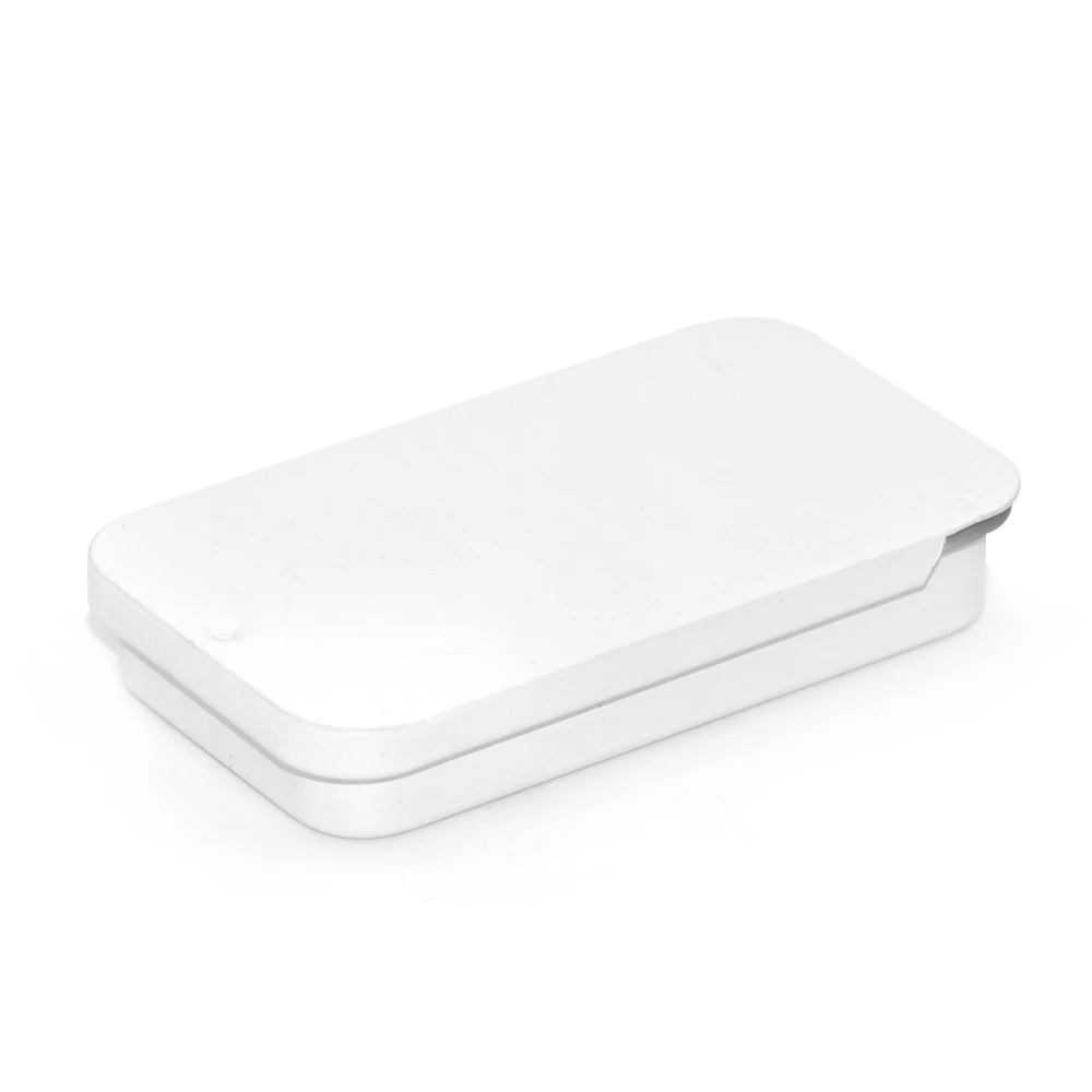 Factory Supply Small Slide Top Solid Perfume Storage Metal Tin Box