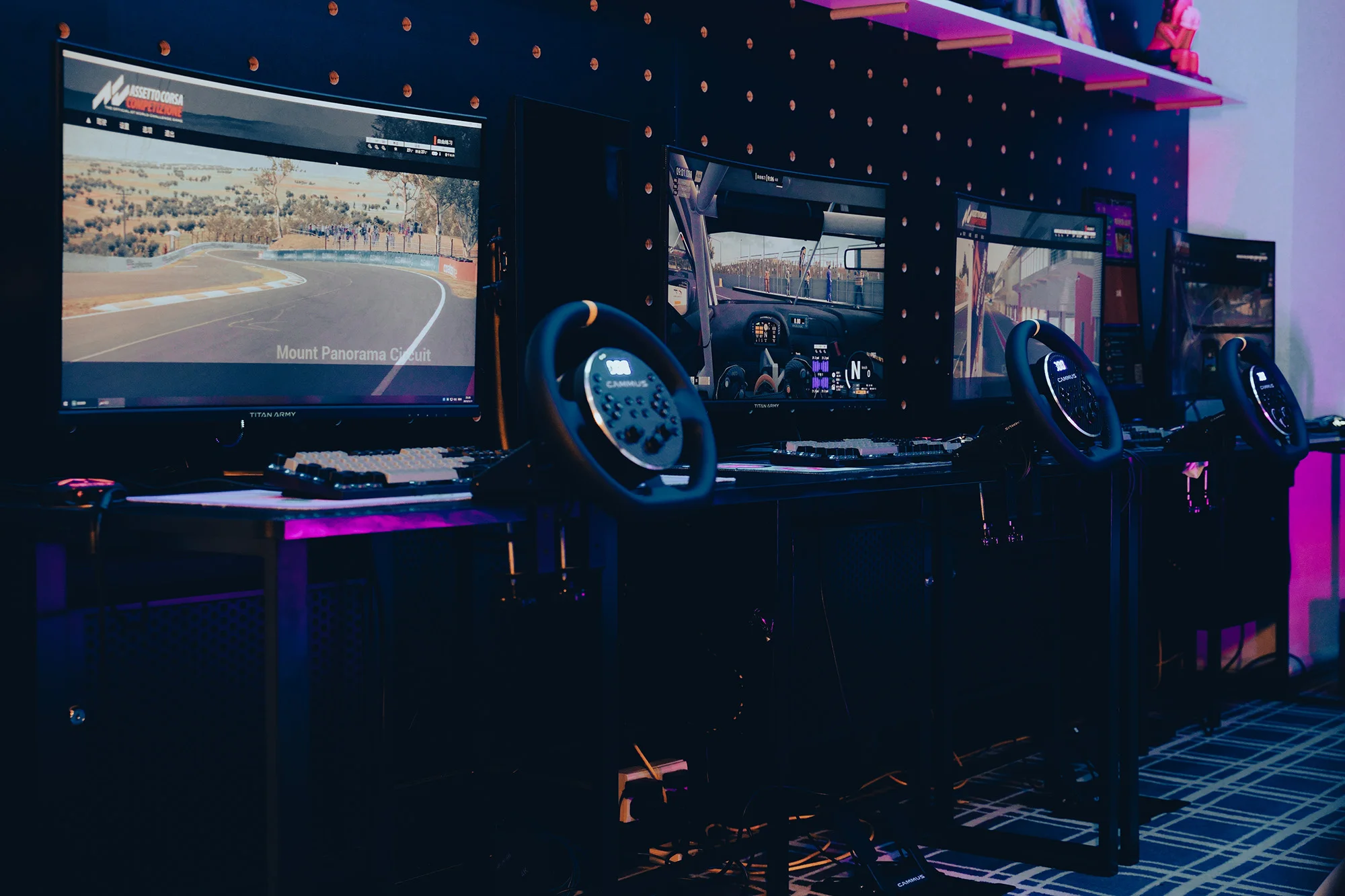 CAMMUS C5ダイレクトドライブ7nmベースゲーミングステアリングホイール