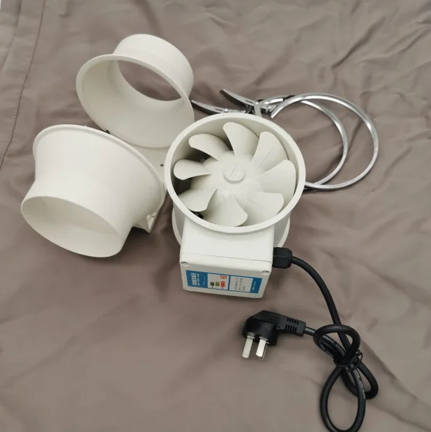 Inline Duct Plastic Fan, 315, 12", 2-Speed, HVAC - detail 18