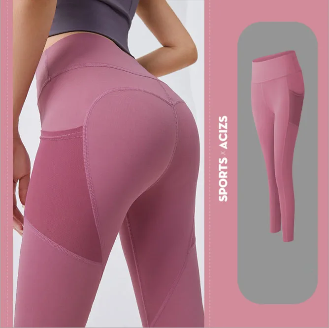 Seamless High Waisted Yoga Capris For Women DHL Shipping, Sexy Gym