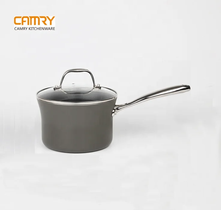 Aluminum Non-stick Premium Chefmate Cookware Forged Hard-anodized Coating Pan and Pot Set With SS Handle