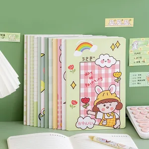 A5 Stitched Notebook | Cute Cartoon Design Notebook for School Office Journaling