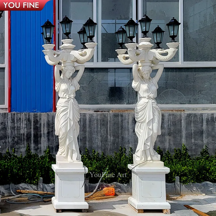 Outdoor Garden Life Size Marble Human Figure Statue Light Buy Marble Human Figure Statue Light
