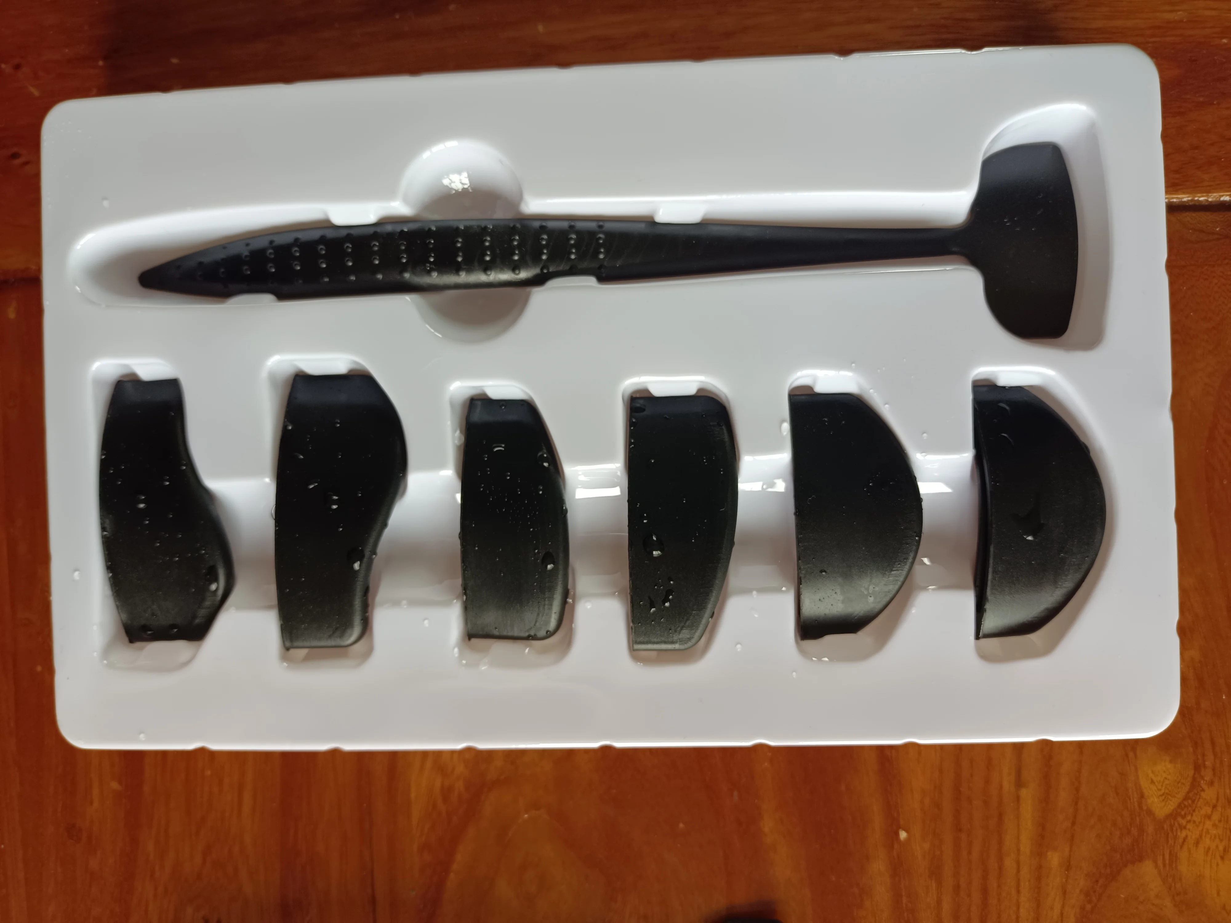 Набор для макияжа 6 в 1, силиконовый портативный водонепроницаемый набор штампов для теней