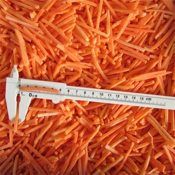 Certified Quality Professional Manufacture IQF Frozen Carrot Slices Frozen IQF Carrot Cut