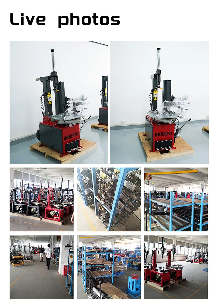 KARJOYS Factory Price Economic Tire Repair Machine Swing Arm Tire Changer Tire Changing Machine details