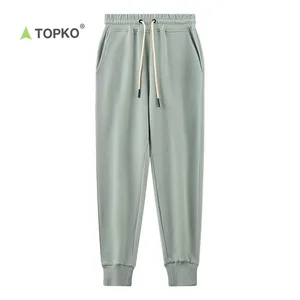 TOPKO  Custom High Waisted Men's Casual Pants Man Trousers Pants