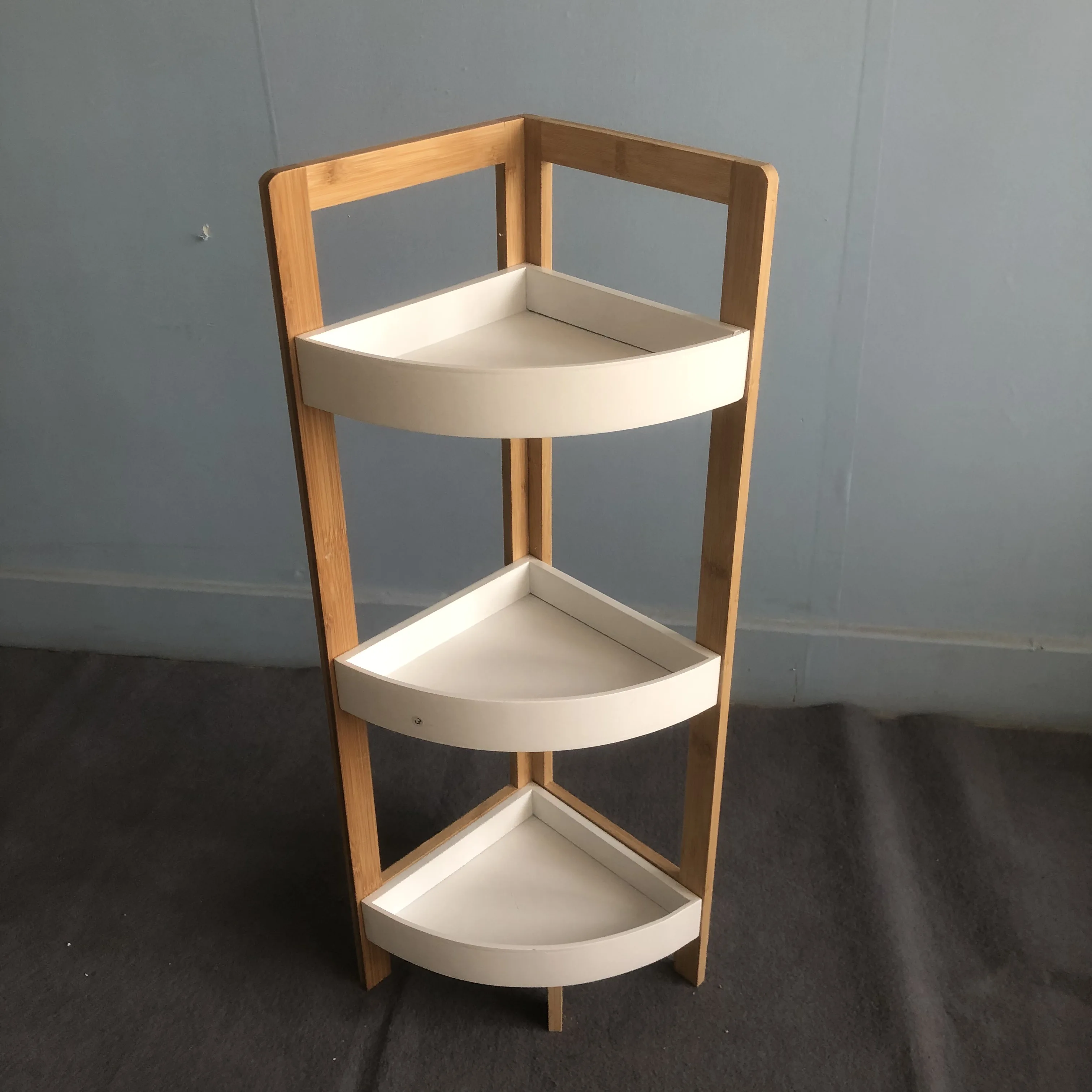 Elements Bamboo 3 Tier Corner Caddy