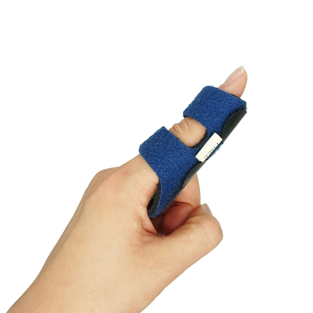 Small Neoprene Finger Splint Soft Breathable Stabilizer for Fracture and Sprained Fingers