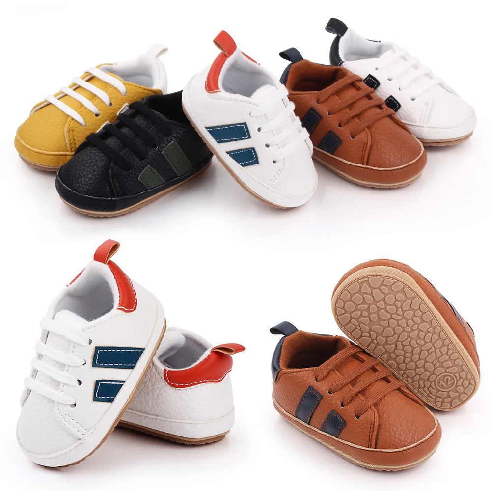 Baby Boys Girls' Sneakers Anti-Slip Soft Sole Newborn Toddler First Walker Outdoor Shoes Crib Shoes 2025