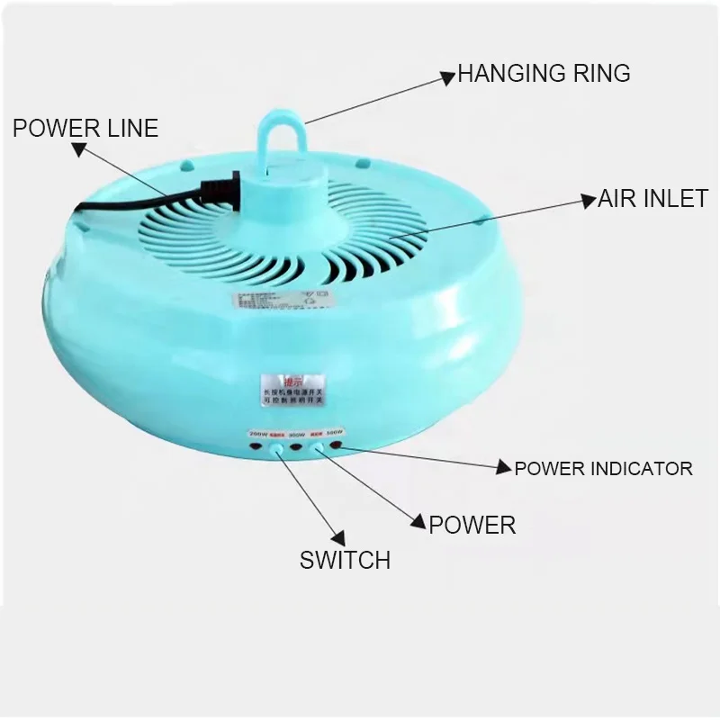 Poultry Farming Chicken Brooder Heat Lamp Infrared Light Heat Lamp For