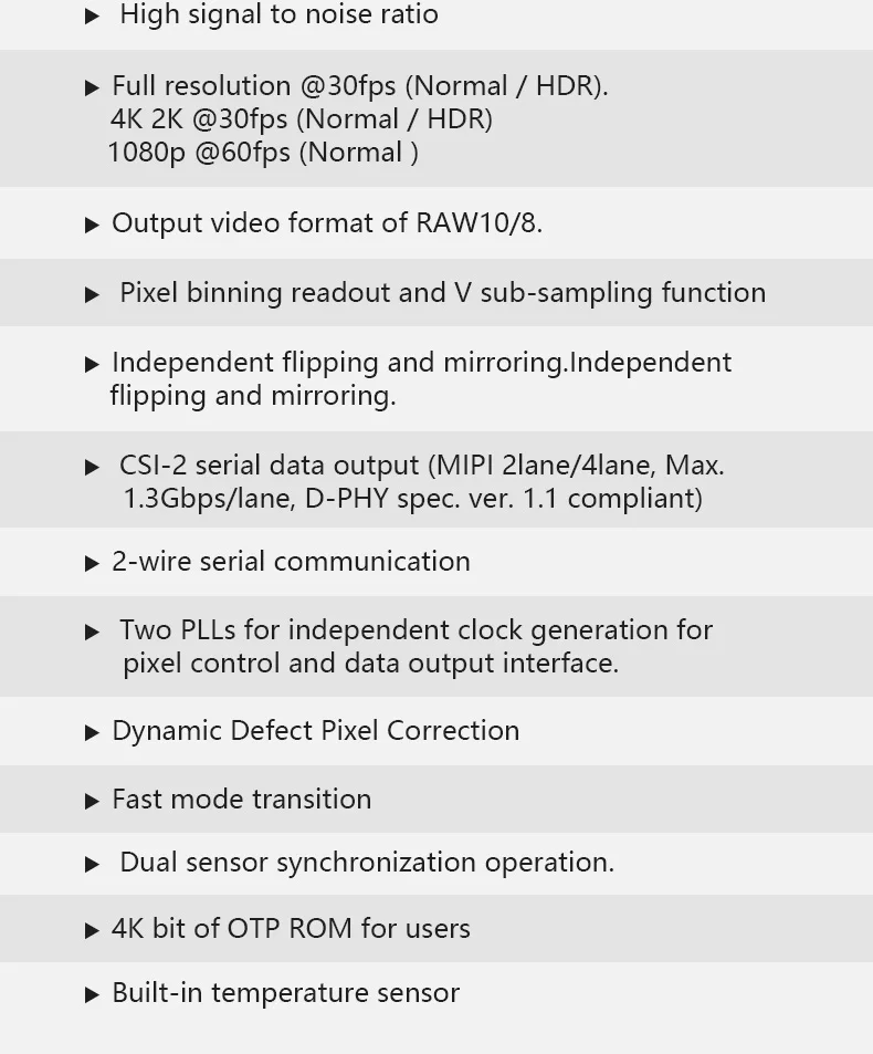 DGZX Ultral HD 13MP MIPI Camera Module插图2