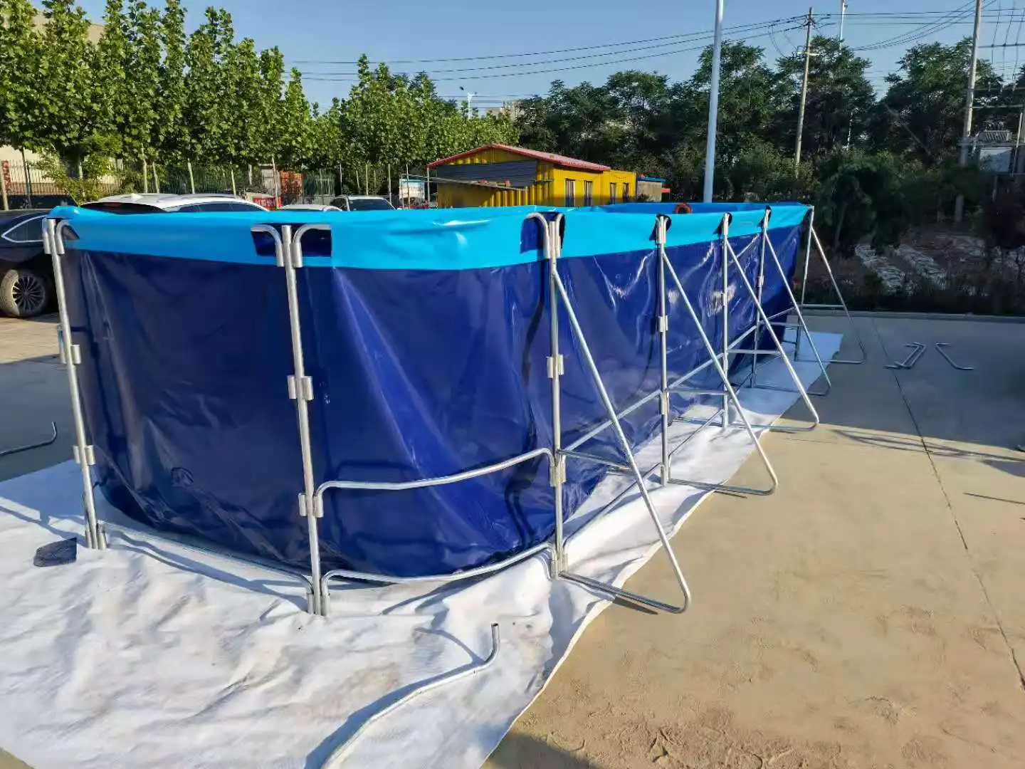 Waterproof 50000L Fish Pond Liner for Fish Shrimp Farming in Thailand