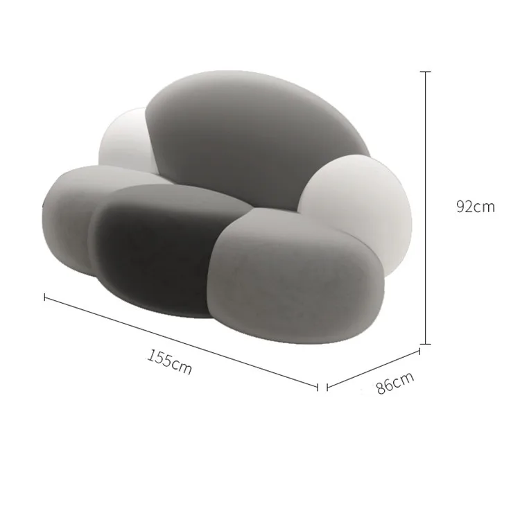Cloud Shape Sofa Set Creative Morocco Design Soft Furnishings Decoration Sofa Settee Set