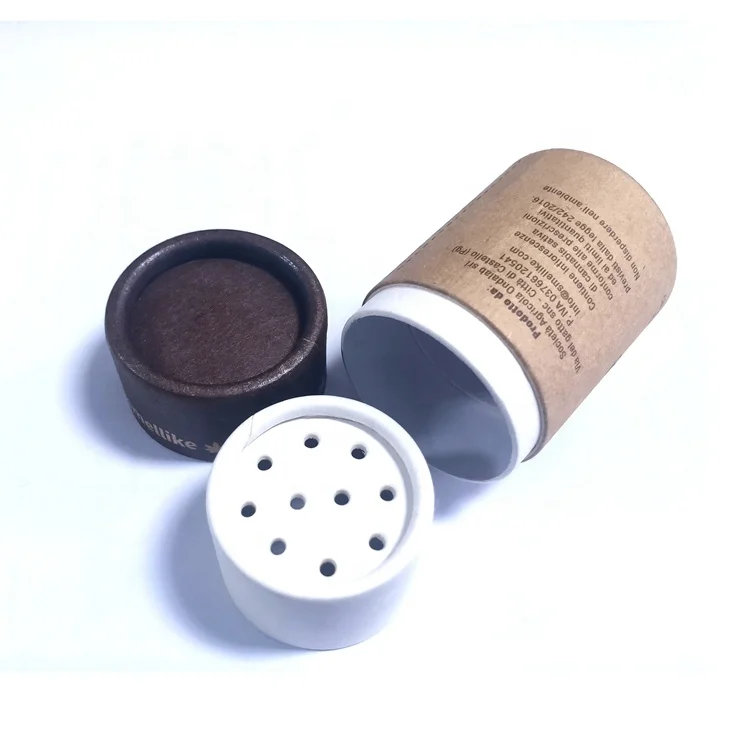 Custom Kraft Cardboard Push Up Gift Paper Tube For Cosmetics Packaging And Wax Paper Bottle Packing