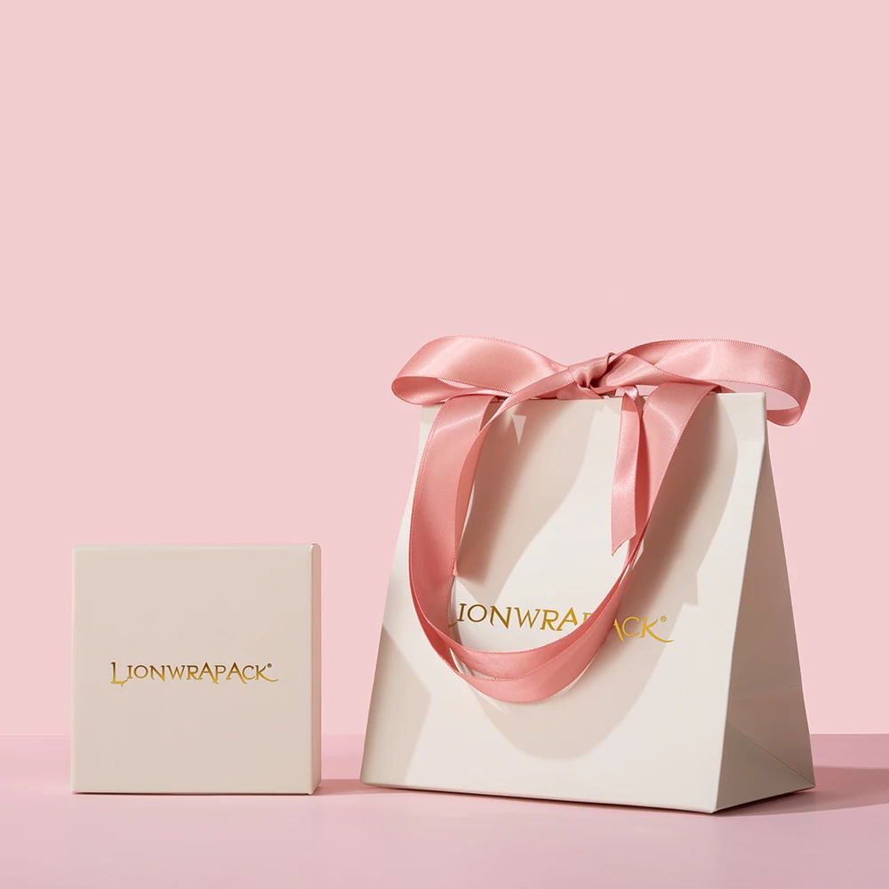 Lionwrapack Custom Logo Printed Slide Drawer Paper Earring Necklace Gift Packaging Boxes Jewelry